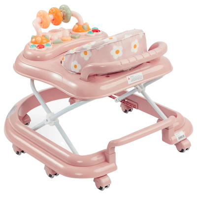 Ходунки Happy Baby Smiley V2 pink new 1